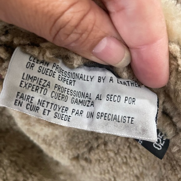 Studio Tan Shearling Coat Outerwear - Picture 12 of 16